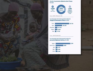 Focus on food insecurity of displaced people in the Sahel and West Africa