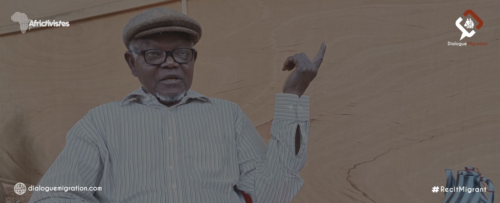 L’artiste Ngonndingamlemgoto a  “…bon espoir que l’Afrique va diriger le monde…»