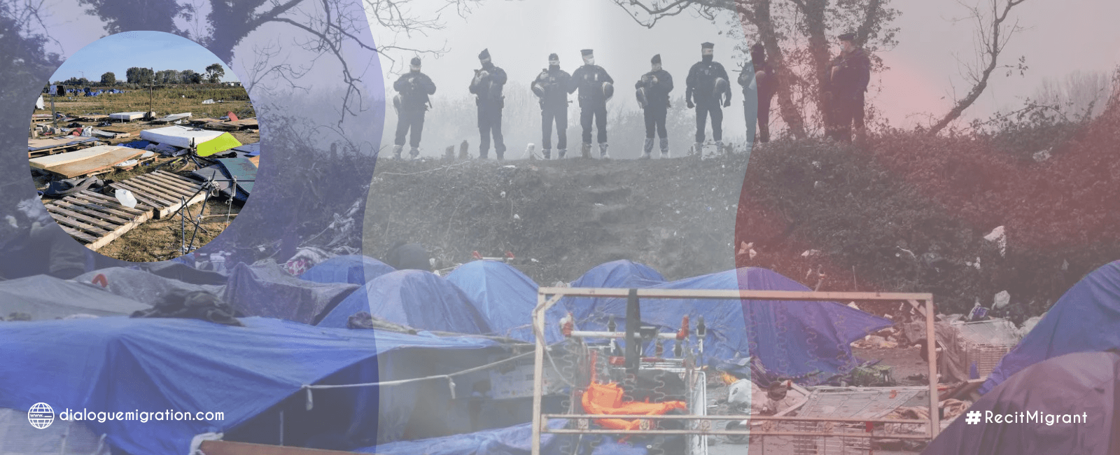 Grogne des associations suite à l’évacuation d’un camp de migrants